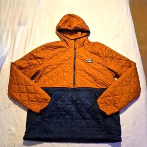 L. L. Bean men's Medium Regular Katahdin Insulated Hoodie jacket EUC
